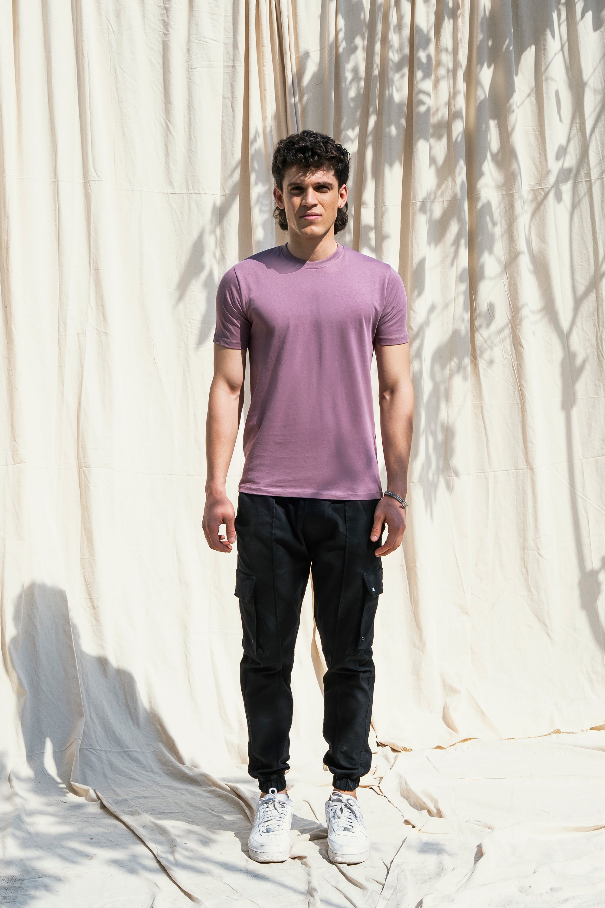Slim Fit T-Shirt - Lilac