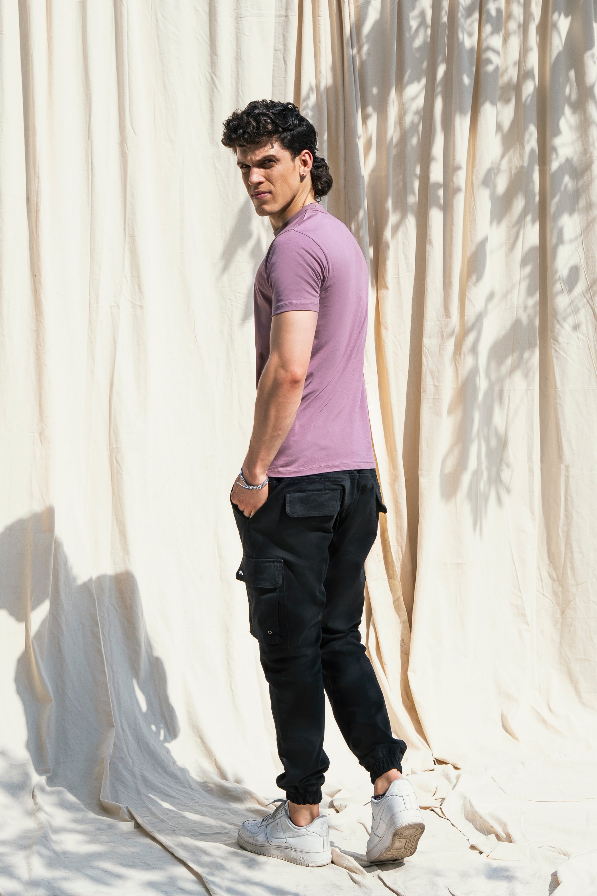 Slim Fit T-Shirt - Lilac
