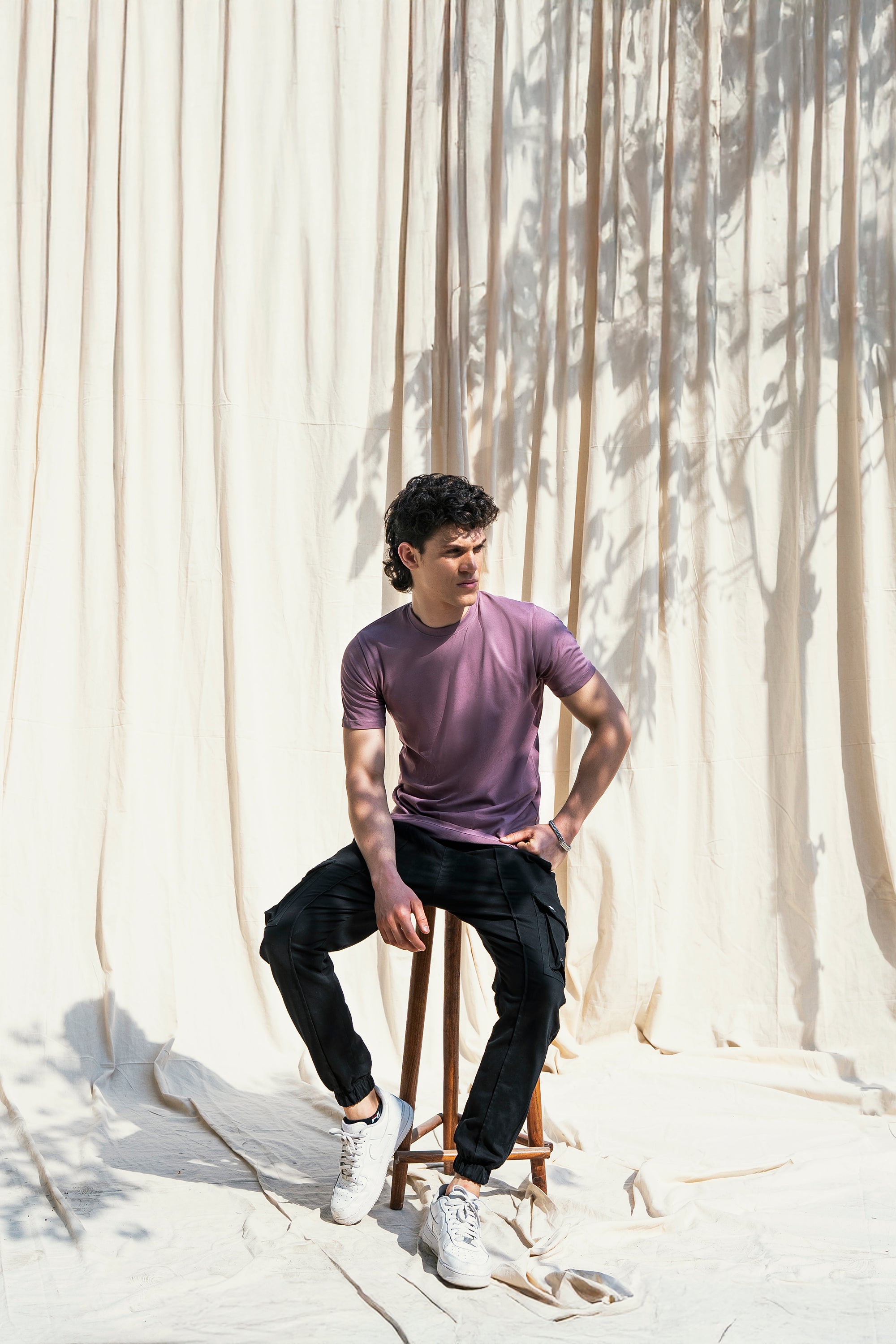 Slim Fit T-Shirt - Lilac