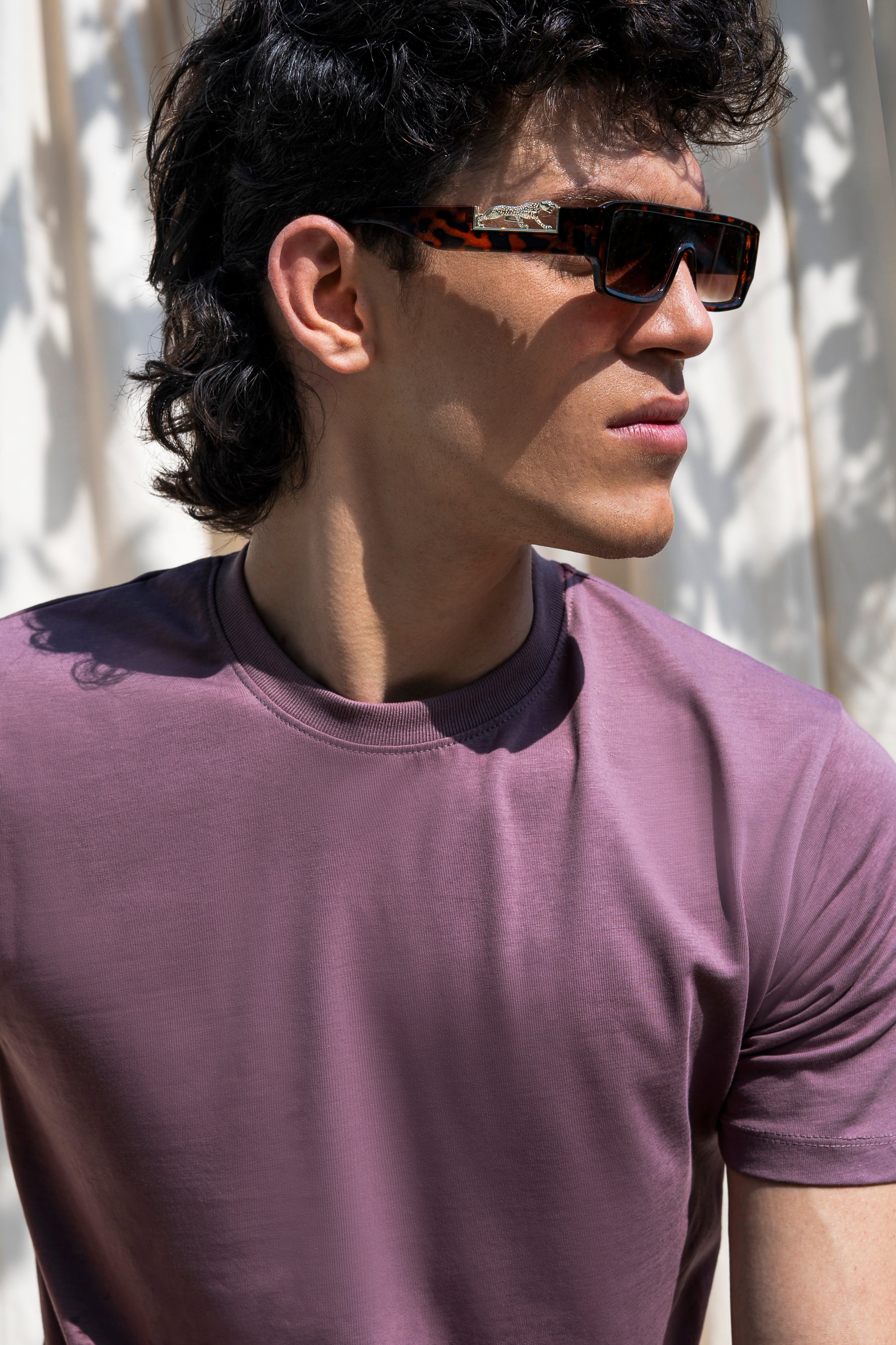 Slim Fit T-Shirt - Lilac