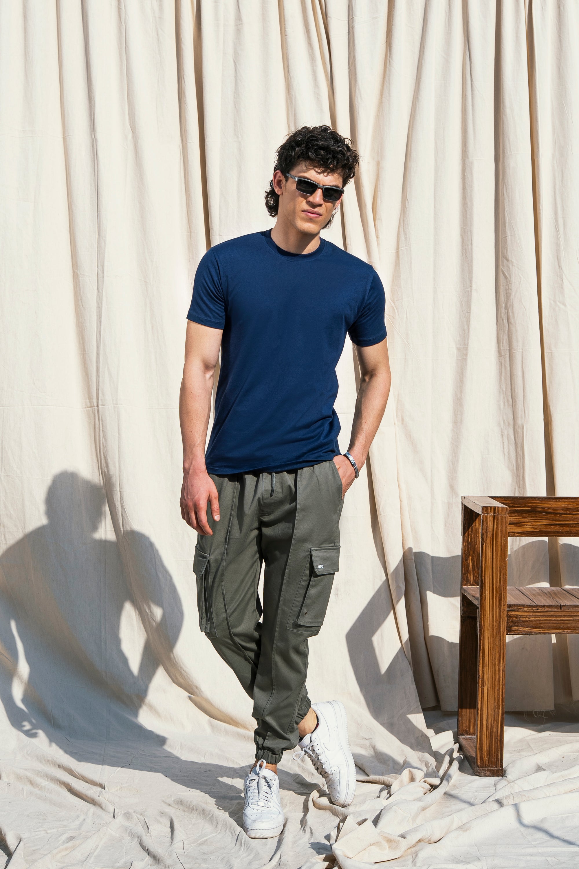 Slim Fit T-Shirt - Navy