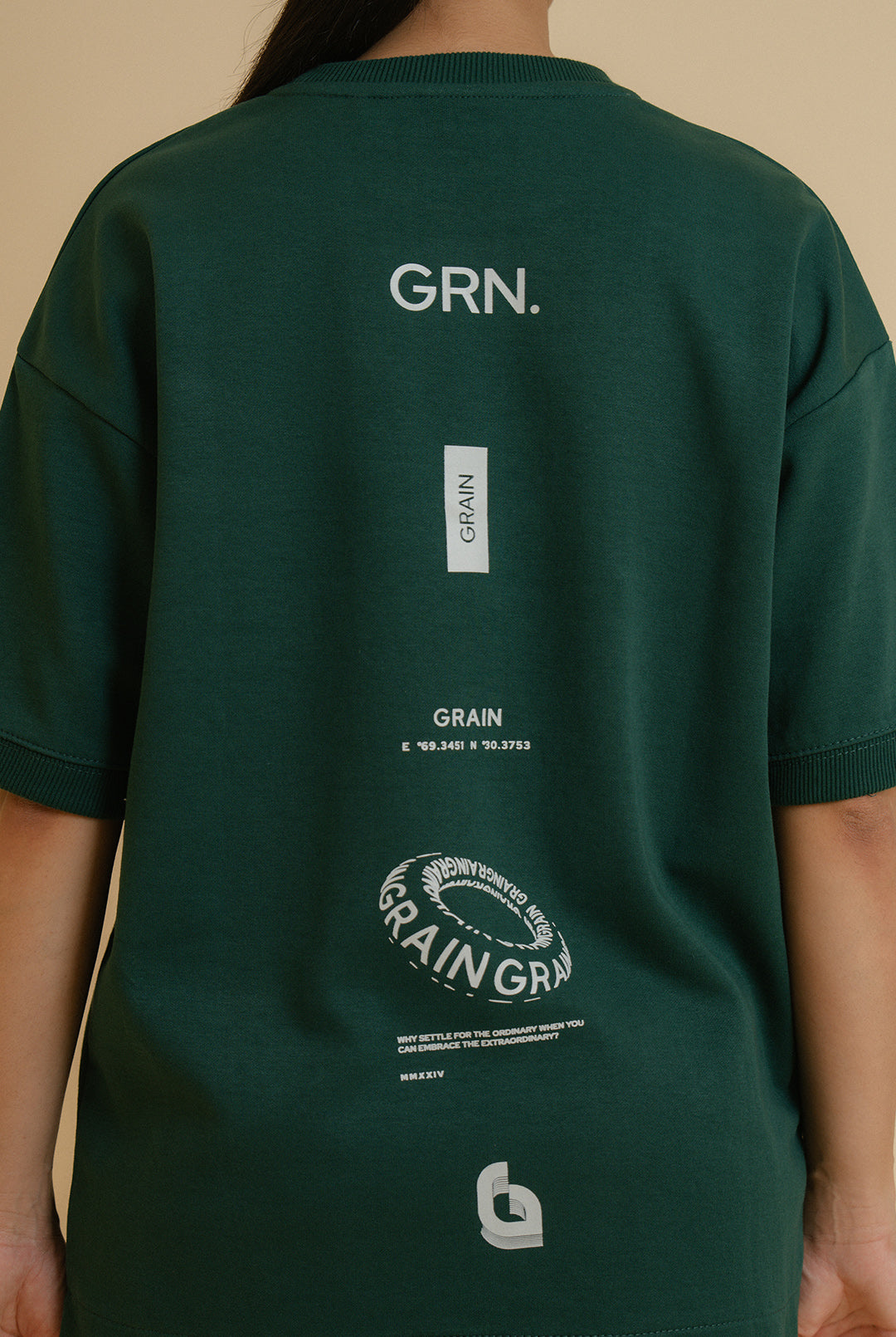 Grain - Oversized Heavyweight T-Shirt