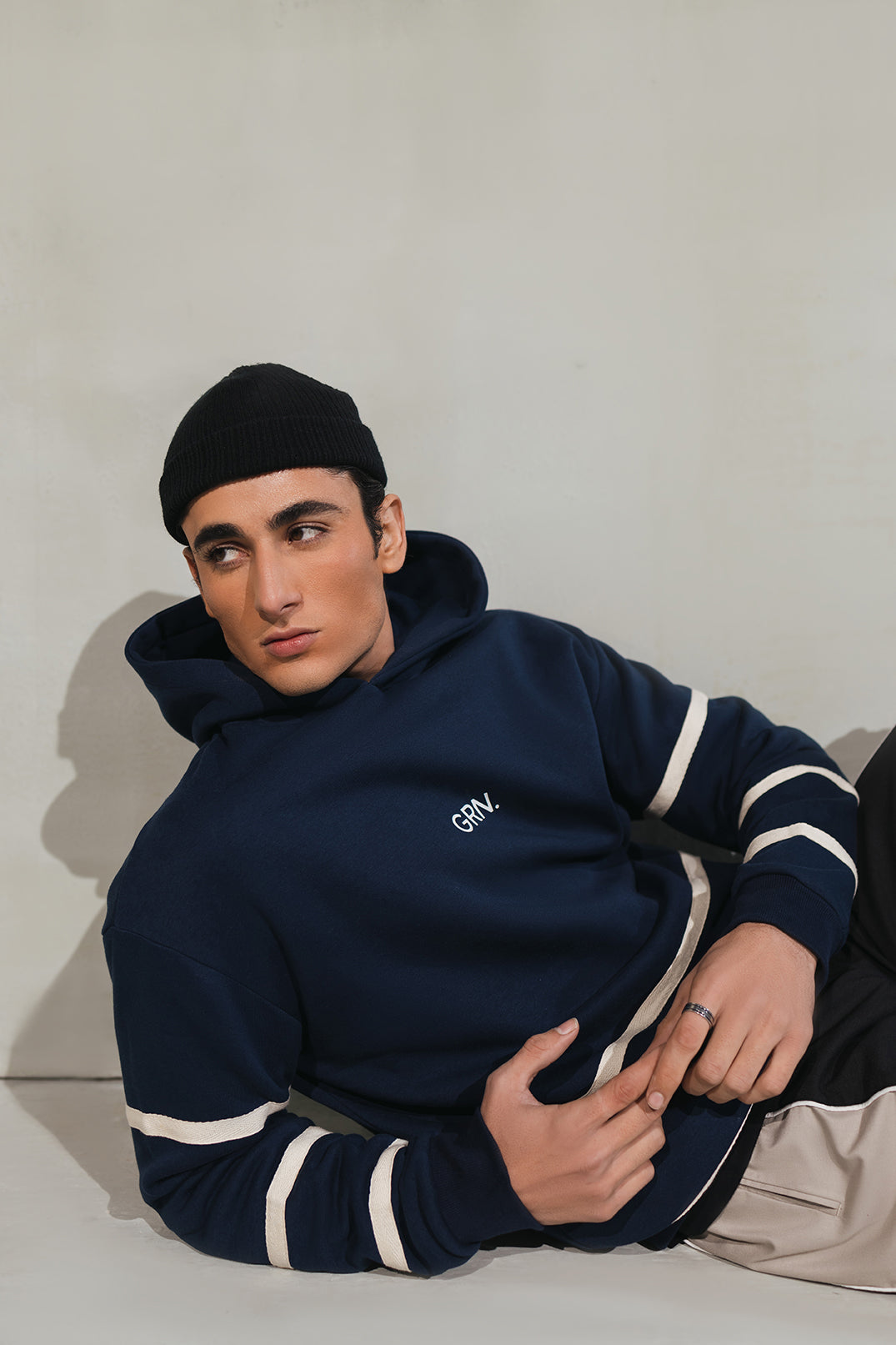 Black - Fisherman Beanie